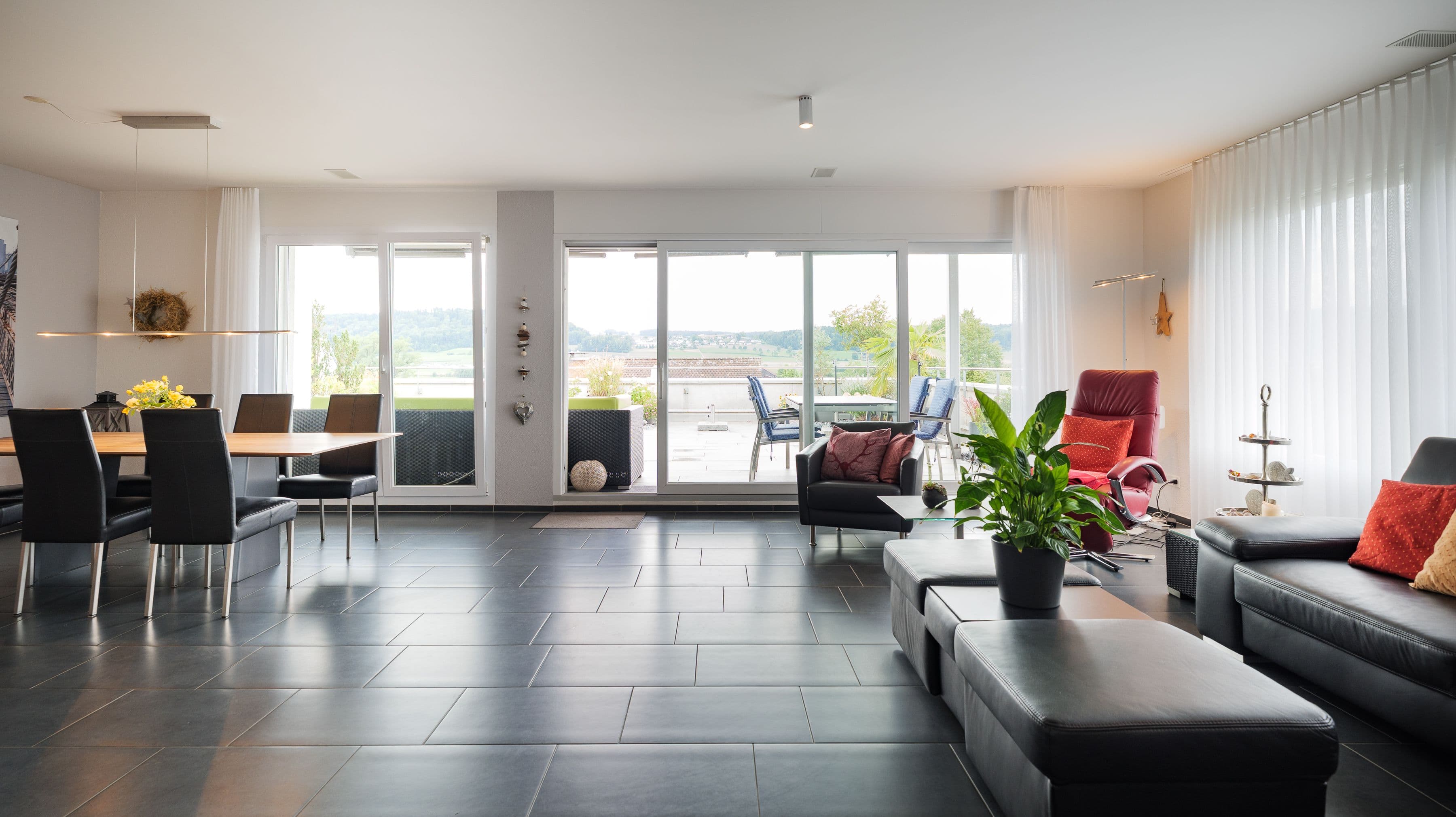 Herrliche 4.5-Zimmer-Attikawohnung mit traumhafter Aussicht in Wohlen